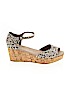 TOMS Tan Wedges Size 8 1/2 - photo 1
