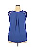Mossimo 100% Polyester Blue Sleeveless Blouse Size XXL - photo 2
