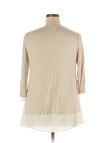 Pebble and Stone 3/4 Sleeve Top (view 2)