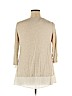 Pebble and Stone Tan 3/4 Sleeve Top Size XL - photo 2