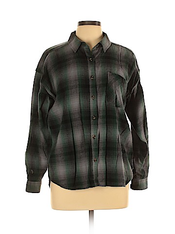 Forever 21 Long Sleeve Button-Down Shirt (view 1)