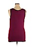 Mossimo 100% Rayon Purple Sleeveless Top Size XL - photo 2