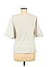 H&M White Short Sleeve Blouse Size L - photo 2