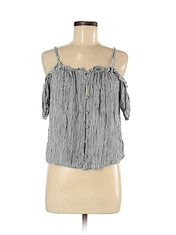 American Eagle Outfitters Short Sleeve Blouse (view 1)