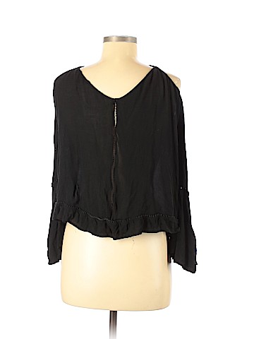 American Eagle Outfitters Long Sleeve Blouse (view 2)