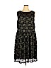 The Vanity Room Black Casual Dress Size 3X - photo 1