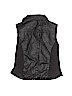Justice 100% Polyurethane Solid Black Vest Size 8 - 10 - photo 2