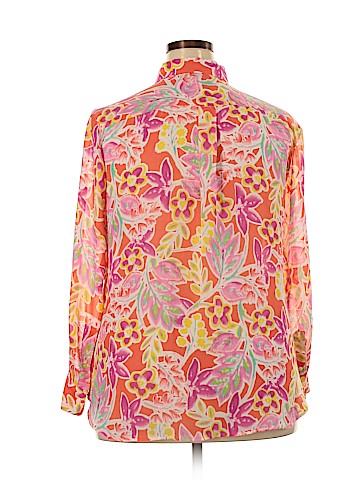 Chaps Long Sleeve Blouse (view 2)