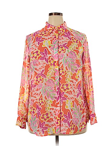 Chaps Long Sleeve Blouse (view 1)