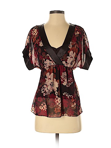 Daisy Fuentes Short Sleeve Blouse (view 1)