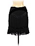 Catherine Malandrino Black Silk Skirt Size 10 - photo 2