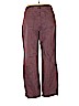 Coldwater Creek Burgundy Jeans Size 18 - photo 2