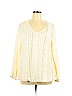 Style&Co Ivory Long Sleeve Top Size XL - photo 1