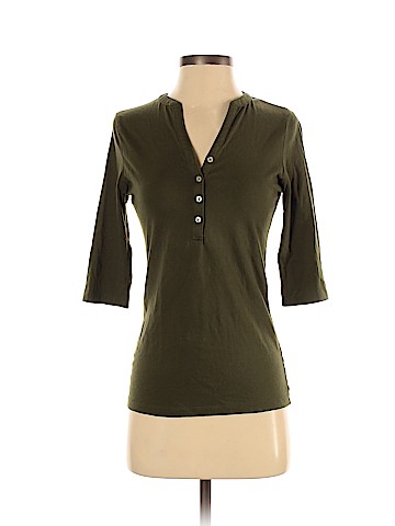 Victoria's Secret Short Sleeve Henley (view 1)