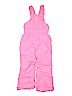 Unbranded 100% Polyester Pink One Piece Snowsuit Size 4 - 5 - photo 2