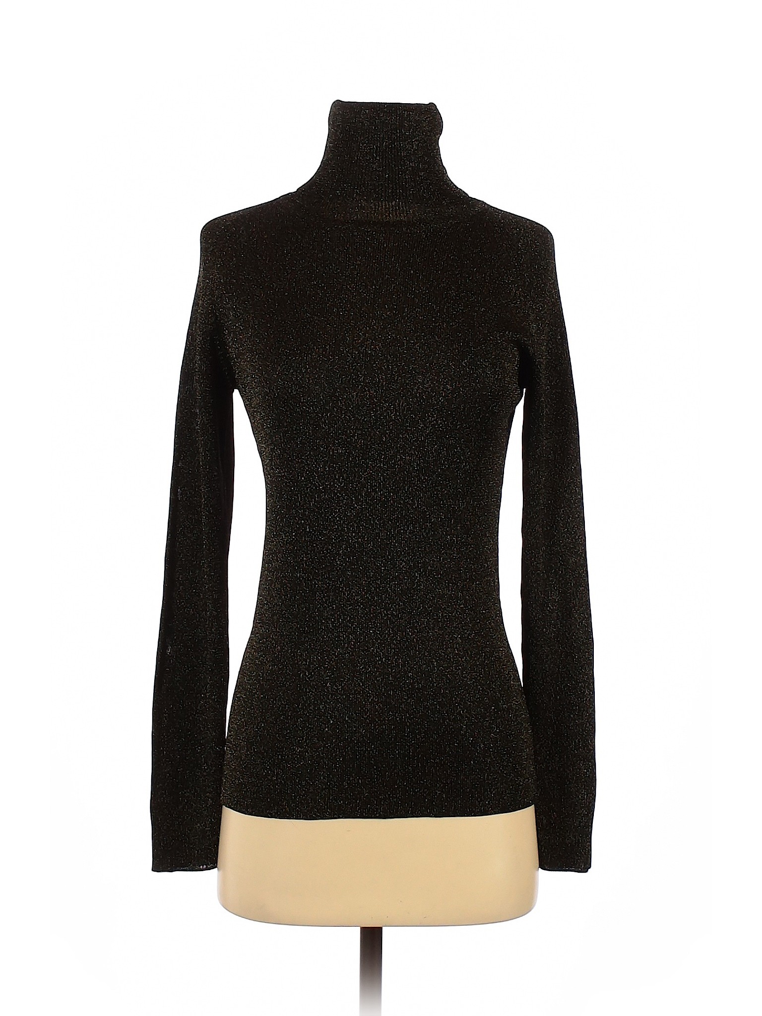 Linda Allard Ellen Tracy Women Black Turtleneck Sweater P Petites | eBay