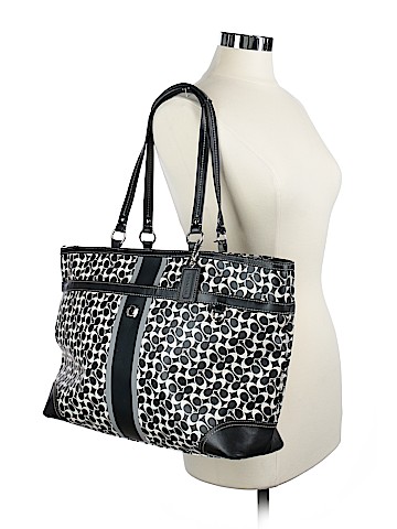 Coach Factory Leather Satchel (view 2)