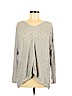 Eileen Fisher Gray Long Sleeve Top Size M - photo 1