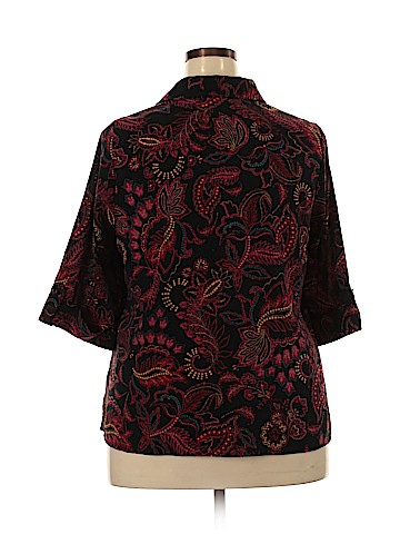 Catherines 3/4 Sleeve Blouse (view 2)