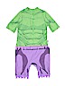 Disney Green Short Sleeve Outfit Size 5 - 6 - photo 1