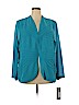 Tally Taylor 100% Polyester Blue Jacket Size 20 - photo 1