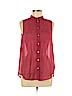H&M Red Sleeveless Blouse Size 6 - photo 1