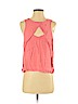 Free People Pink Sleeveless Blouse Size S - photo 1