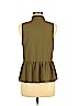 American Eagle Outfitters 100% Polyester Green Sleeveless Blouse Size M - photo 2