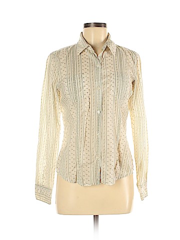 American Eagle Outfitters Long Sleeve Button-Down Shirt (view 1)