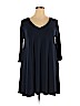 Zenana Premium Blue Casual Dress Size 1X - photo 1