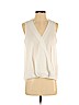 Lush White Sleeveless Blouse Size S - photo 1
