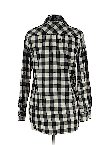 American Eagle Outfitters Long Sleeve Button-Down Shirt (view 2)