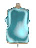 Blair Blue Sleeveless T-Shirt Size 3X - photo 2
