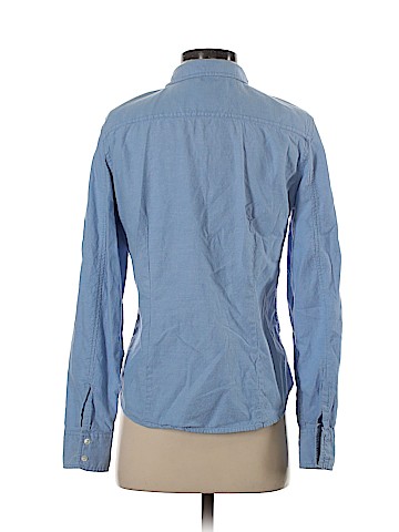 American Eagle Outfitters Long Sleeve Button-Down Shirt (view 2)