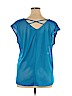 New York & Company 100% Polyester Blue Sleeveless Blouse Size XL - photo 2