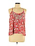 Hollister 100% Polyester Orange Sleeveless Blouse Size M - photo 1