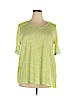 Erin London 100% Polyester Green 3/4 Sleeve Top Size XXL - photo 1