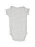 Carter's 100% Cotton Stripes Graphic Gray Short Sleeve Onesie 12-18 MO / 18 MO - photo 2