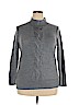 Falls Creek 100% Acrylic Gray Pullover Sweater Size 2X - photo 1