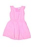Carter's 100% Cotton Print Pink Dress Size 4T - photo 1