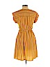 Monteau 100% Polyester Gold Casual Dress Size L - photo 2