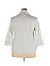 Jones New York 100% Cotton White 3/4 Sleeve Button-Down Shirt Size 2X - photo 2