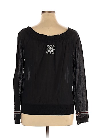 Miley Cyrus & Max Azria Long Sleeve Top (view 2)