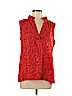 Marc by Marc Jacobs 100% Silk Red Sleeveless Silk Top Size M - photo 1