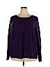Croft & Barrow 100% Acrylic Purple Pullover Sweater Size 2X - photo 1