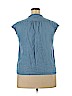 A New Day 100% Lyocell Blue Sleeveless Top Size XL - photo 2