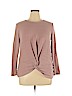 Como Blu Pink Long Sleeve Top Size XL - photo 1