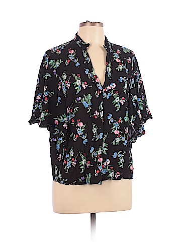 Maeve by Anthropologie Short Sleeve Button-Down Shirt (view 1)