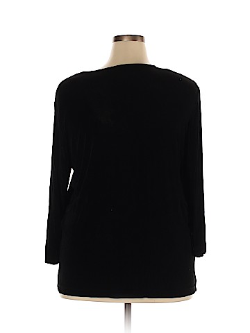 Alfred Dunner 3/4 Sleeve Top (view 2)