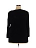 Alfred Dunner Black 3/4 Sleeve Top Size 2X - photo 2